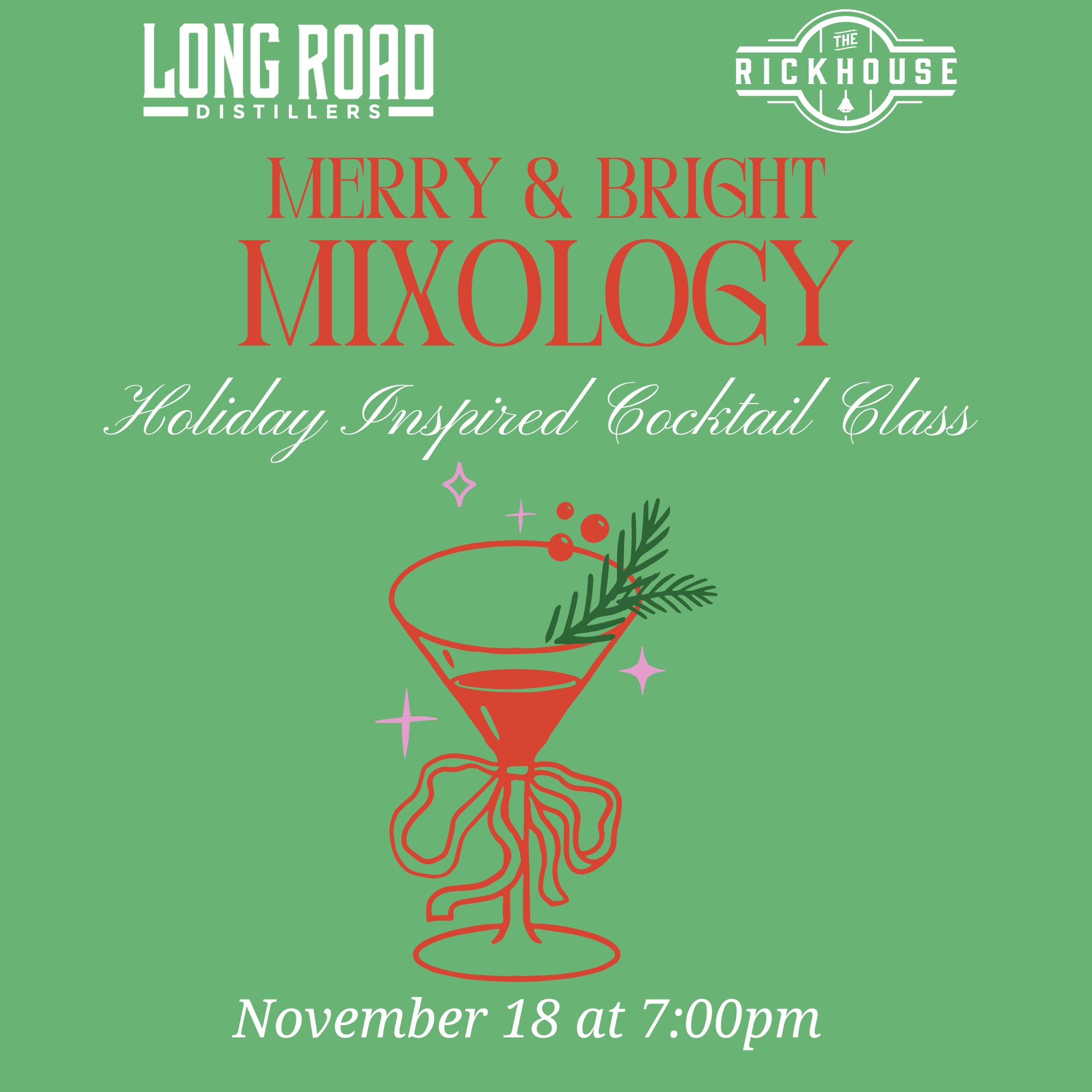 1118 Merry & Bright Mixology Class Square